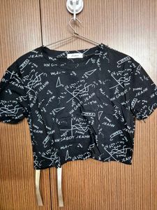 Black Crop Top | 38