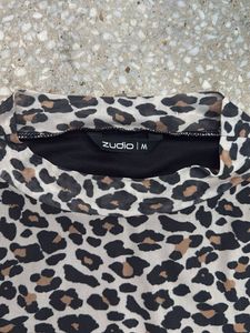 Leopard Print Zudio’s Top