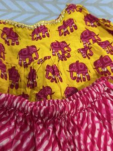 Cute Ethnic Girls Outfit