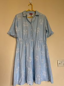 flare midi dress