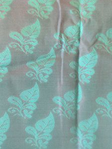 Elegant Greenish Blue Soft silk Saree