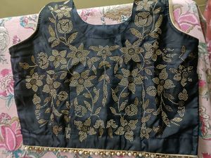 Beautiful Party Wear Lehenga In Contrast