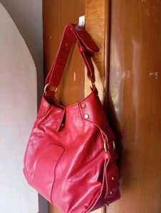 Branded Red Handbag