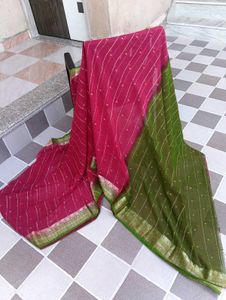 Banarasi Border Saree