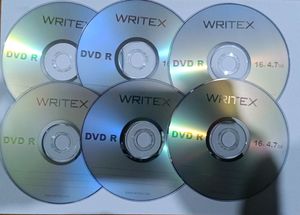 20 Nos Blank DVDs
