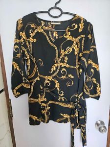 Black &amp; Gold Top