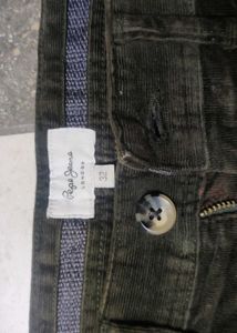 Olive Corduroy Pants