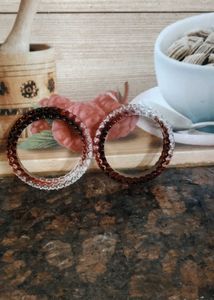 Baby Girl Crystal Plastic Bangles 6months- 2 Years