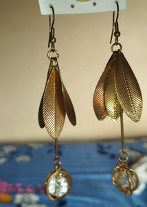 Leaf Drop Earrings