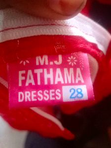 Red &amp; Gold Party Dress