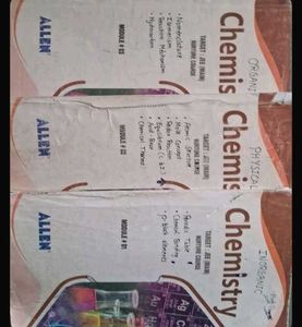 ALLEN Chemistry Books- JEE MAIN + ADVANCE
