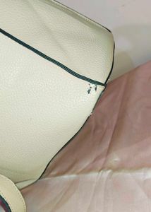 Steve Madden Ivory Crossbody Bag