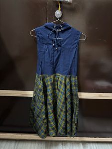 Blue Denim Style Dress