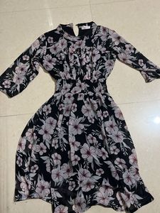 Floral Print Mini Dress