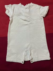 Off white Unisex Romper