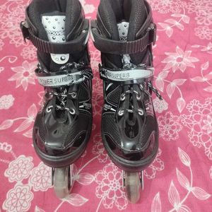 Black Roller Skates