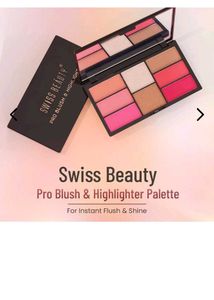 Swiss Beauty Pro Blush And Highlighter