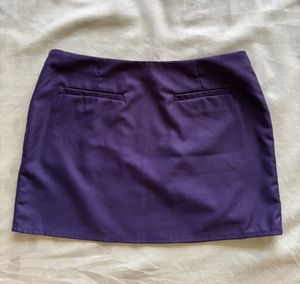 Purple Mini Skirt