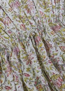 Floral Print Kaftan Dress