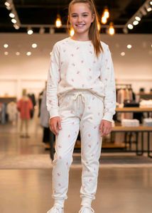 unisex Bird Print Set