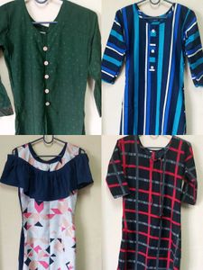 Set of 4 Kurtas