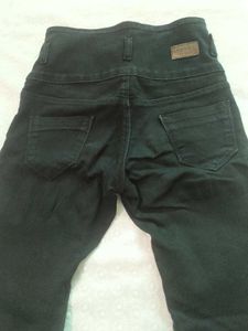 Black high Waist Denim