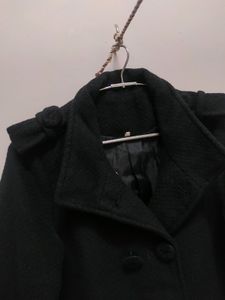 Crop Collared Overcoat