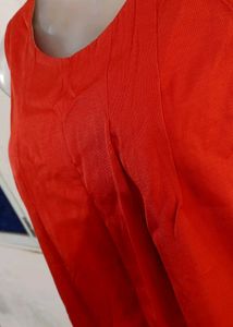 Vtg Coral Bodycon Dress