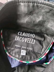 Vintage Claudio Iacovelli Leather Jacket