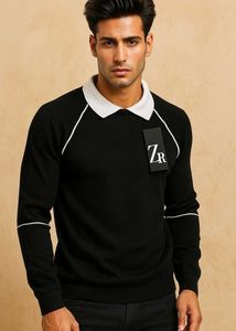 Black & White Sweater
