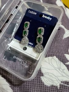 Emerald Drop Earrings