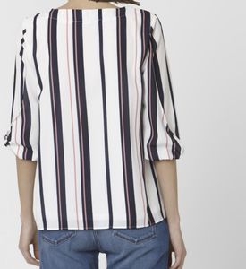 Striped Blouse - Chic &amp; Versatile