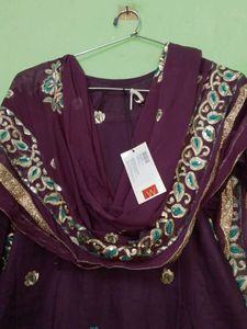 Elegant Purple Salwar Suit💜 New