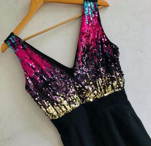 Sequin Work Shein Jumpsuit