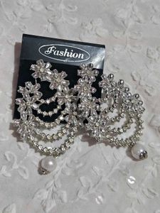 Elegant Pearl Drop Earrings