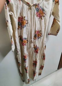 Floral Print Kurta