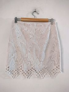 White Casual Skirt (Women&#39;s)