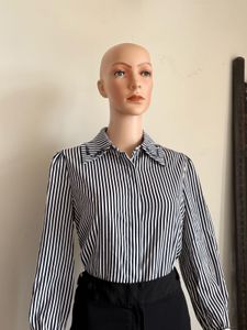 Striped Button-Down Shirt