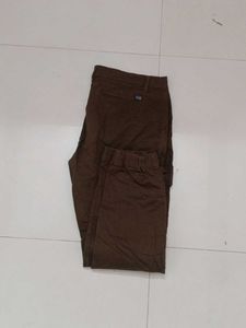 Brown Cargo Joggers