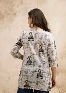 Stylish Printed Kurti Top