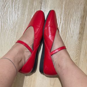Red Ballerina Pump.
