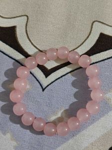 Rose Quartz Beaded Bracelet