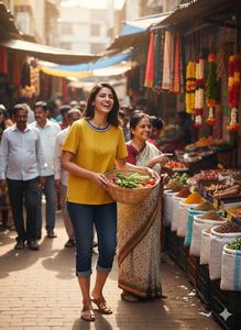 💛M&amp;S Striped Tee Steal!Marigold Magic!💛