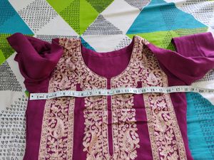 Three Piece Woollen Suit Set