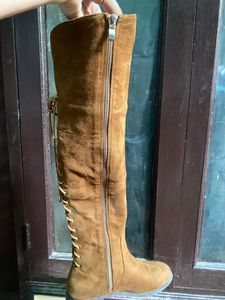 Brown Long Boots