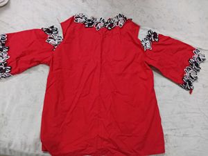 Red Cute Top