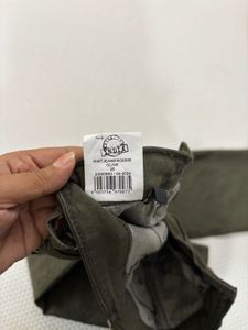 Olive Green Wide Leg Pants