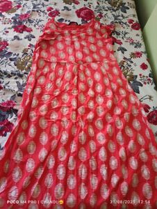 Coral Printed Kurthi