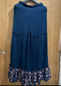 Beautiful Teal Blue Colour Sharara Set