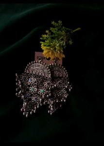Dangling Silver Earrings